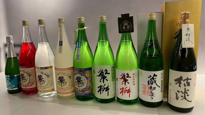 代表銘柄『繁桝（しげます）』の写真